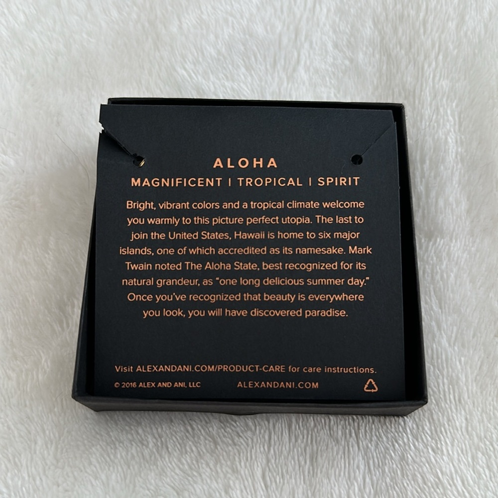 Alex and Ani Aloha Hawaii Bracelet - Picture 6 of 6